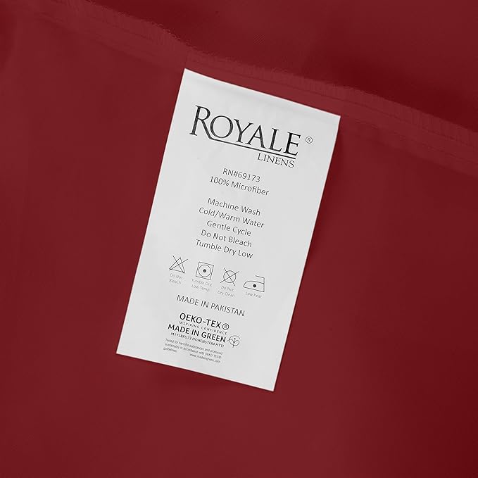 Royale Linens Full Flat Sheet - Image 9