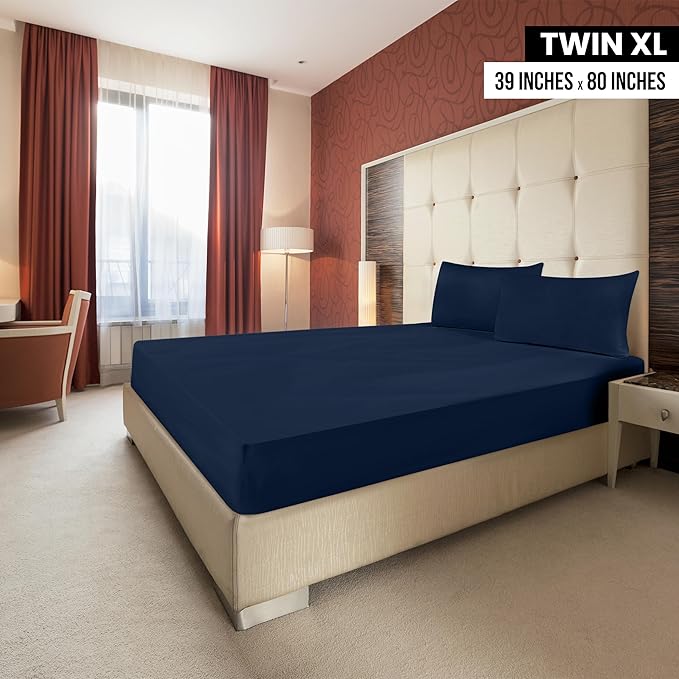 Utopia Bedding Twin XL Fitted Sheets - Image 2