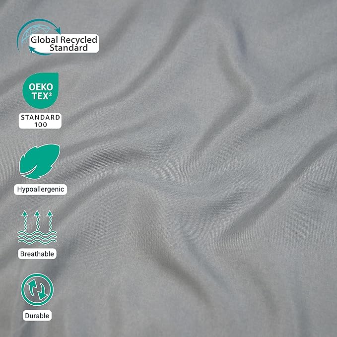 ZPECC Bulk Flat Sheets Only Twin Size 6 Pack, Easy Sort Top Bed Sheet by - Image 4