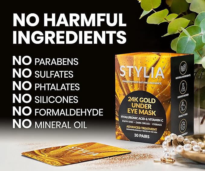 Stylia Under Eye Patches for Dark Circles and Puffy Eyes - Image 7