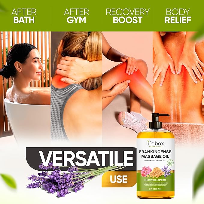Frankincense Massage Oil – 100% Pure & Natural - Image 9
