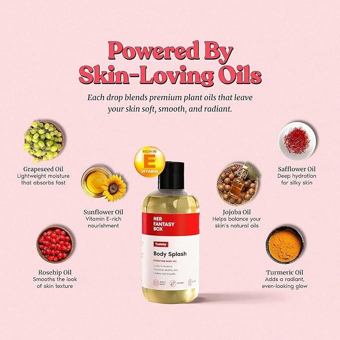 Her Fantasy Box | Body Splash Hydrating Body Oil - Image 4