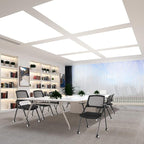 VACYOVKE 8 Pack Executive Office Chairs with Caster Adjustable Armrest Ergonomic Mid-Back Breathable Mesh Foldable Conference Reception Chair Set for Home School Waiting Room