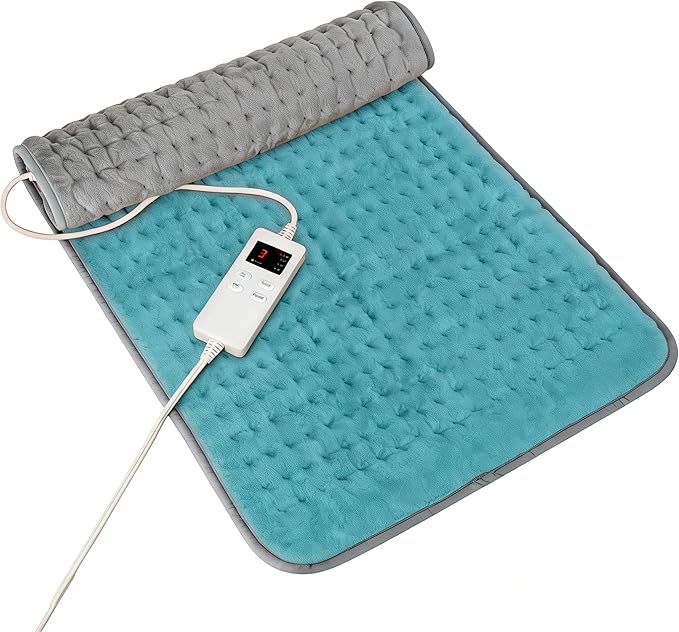Cyan Heating Pad for Gifts Soothing Heat Therapy for Women & Men, Perfect by vilicert