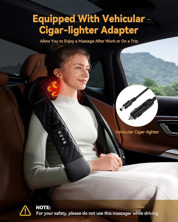 Shiatsu Neck and Back Massager - Image 6
