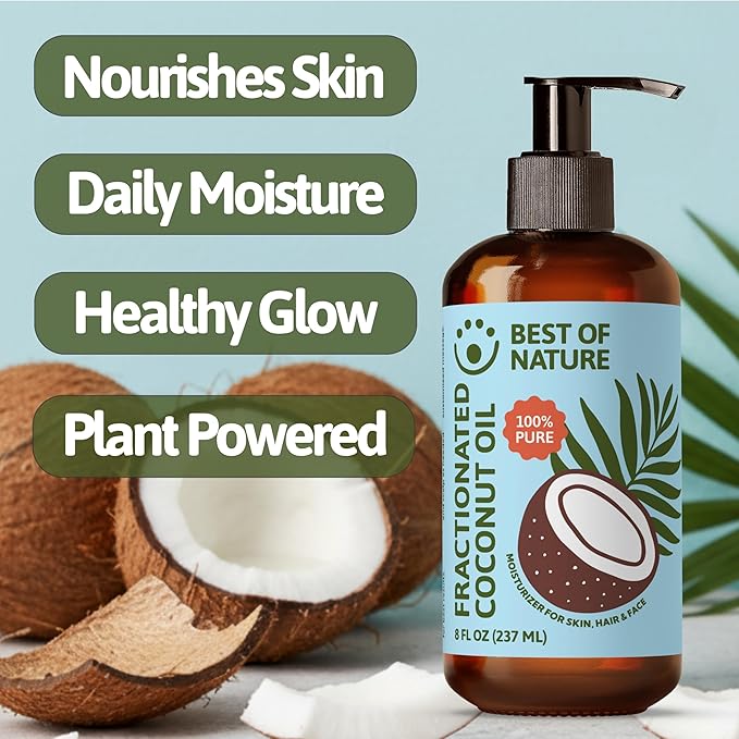 Best of Nature Fractionated Coconut Oil - Image 7