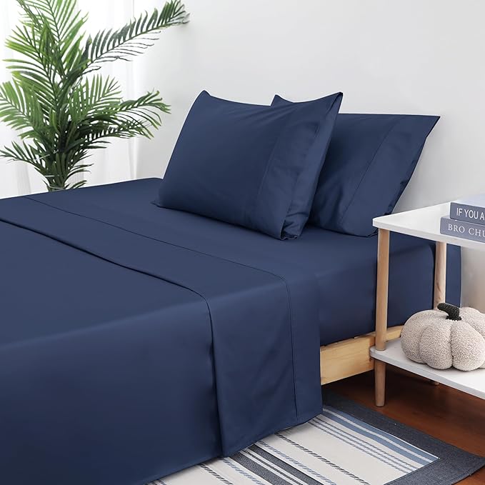 Flat Sheet Only King Size, 400 TC 100% Egyptian Cotton Flat Sheet - Image 4