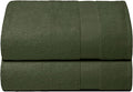 Belizzi Home Premium Cotton Oversized 2 Pack Bath Sheet 35x70-100% Pure Cotton by Unknown