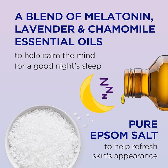 Dr Teal's Epsom Salt Soak, Lavender & Chamomile, 3 lbs | Pack of 2 | Sleep - Image 3