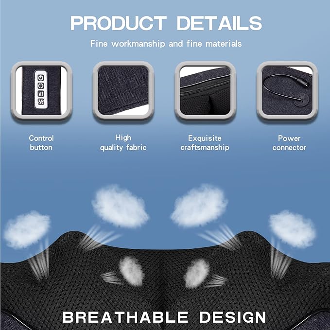 Mo Cuishle Mothers Day Gifts for Mom Wife Women, Shiatsu Back Shoulder and Neck - Image 8