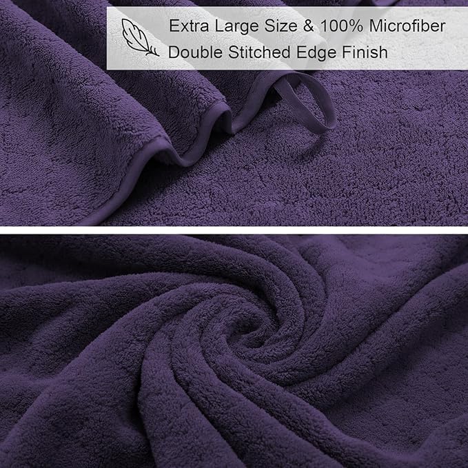 Extra Large Bath Towels Set 35x70 Inches - Image 7
