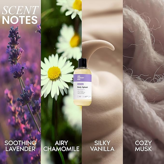 Her Fantasy Box | Body Splash Mental Reset Fragrance Oil – Lavender, Chamomile - Image 6