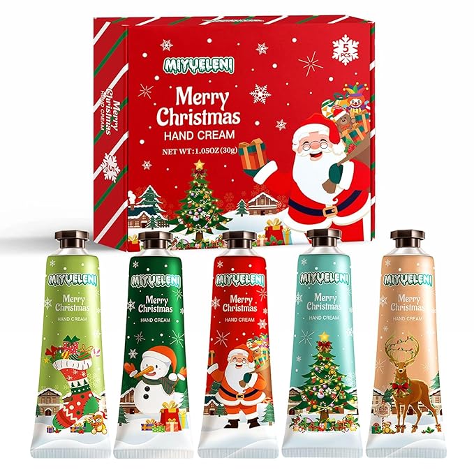 5 Pack Christmas Hand Lotion Gifts Set, Easter Basket Stuffers, Hand Cream by Unknown