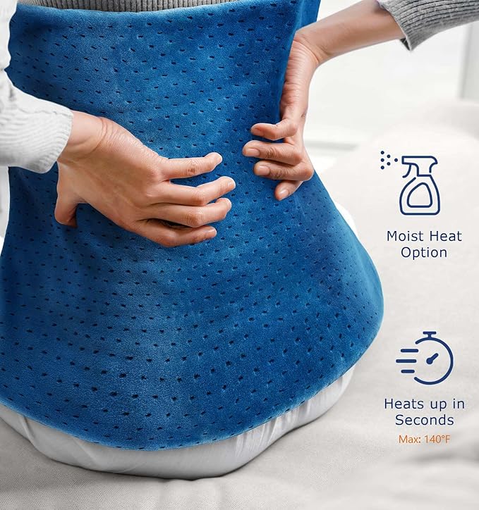 Mothers Day Gifts for Mom Her, Heating Pad for Back Pain & Cramps, Menstrual - Image 5