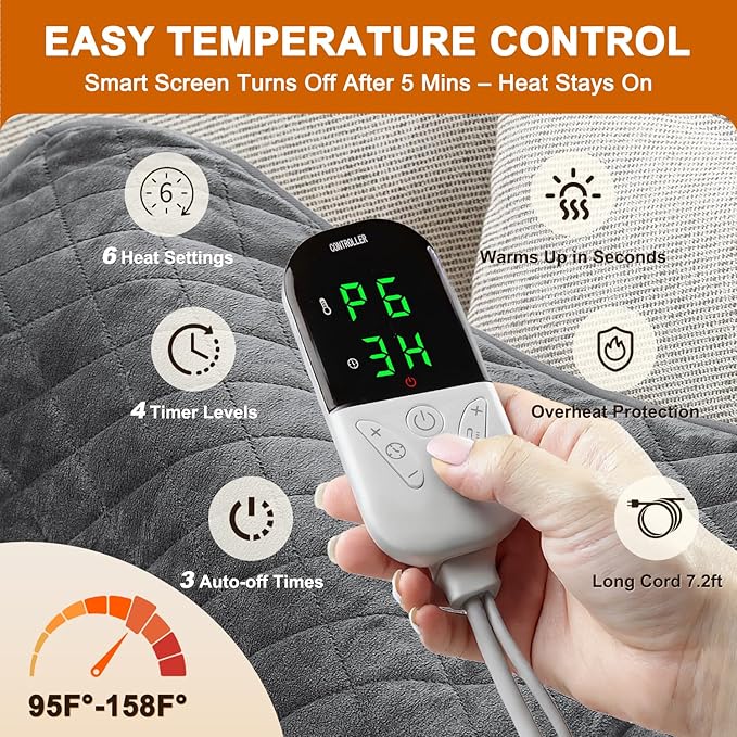 Electric Heating Pad for Pain Relief - Image 4