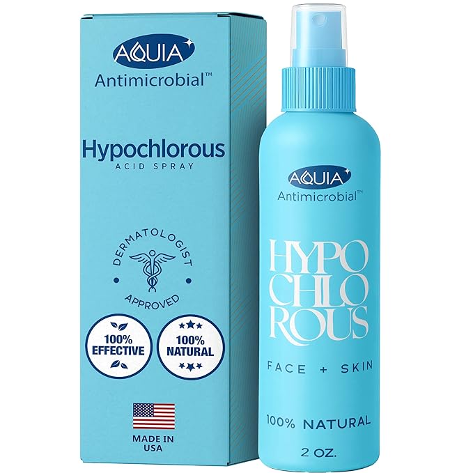 Hypochlorous Acid Spray for Face and Skin; Facial Cleanser | 2oz Face Mist by Unknown