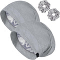 Satin Bonnet for Sleeping Night Cap, Adjustable Satin Lined Silk Bonnets Sleep by ROYBENS