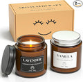NORVENCE Scented Candles Gift Set, Stress Relief Candles by NORVENCE
