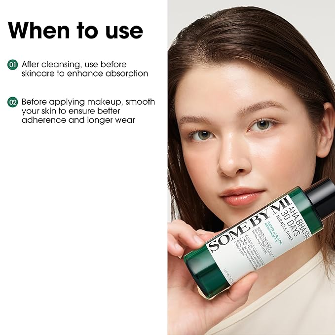 SOME BY MI AHA BHA PHA 30 Days Miracle Toner – Pack of 2 – Korean Salicylic - Image 6