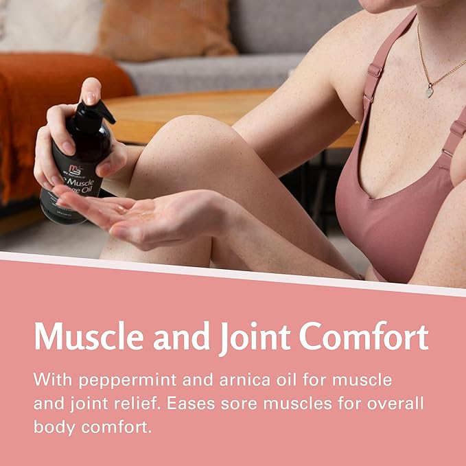 Arnica Sore Muscle Massage Oil - Image 5