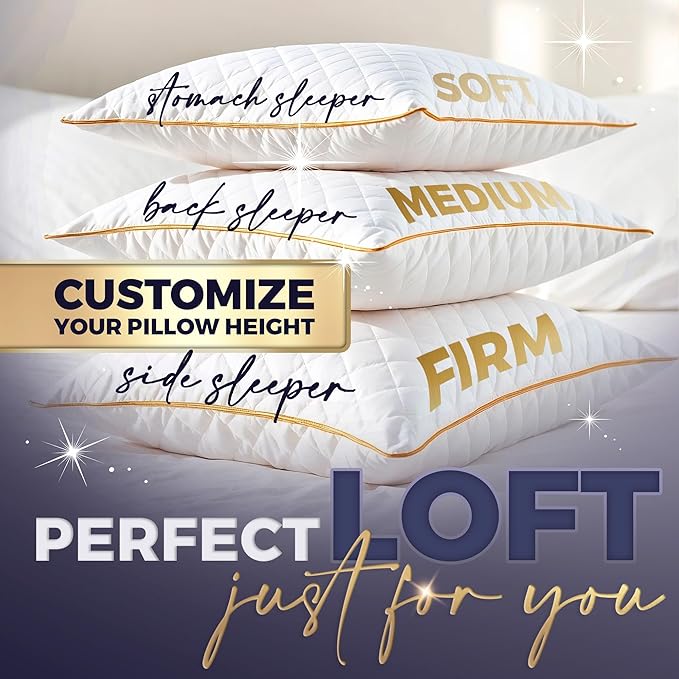 Royal Therapy Queen Memory Foam Pillow–Shredded Memory Foam Pillow - Image 4