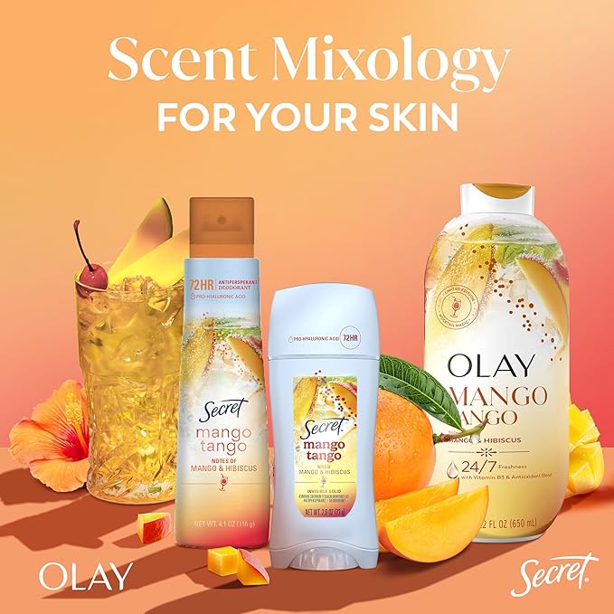 Olay Body Wash for Women, 24/7 Skin-Loving Freshness, Miami Mocktails, Plant - Image 10