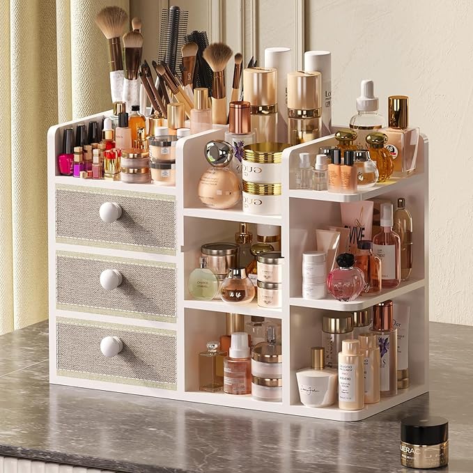 Large Makeup Organizer Countertop by X-cosrack