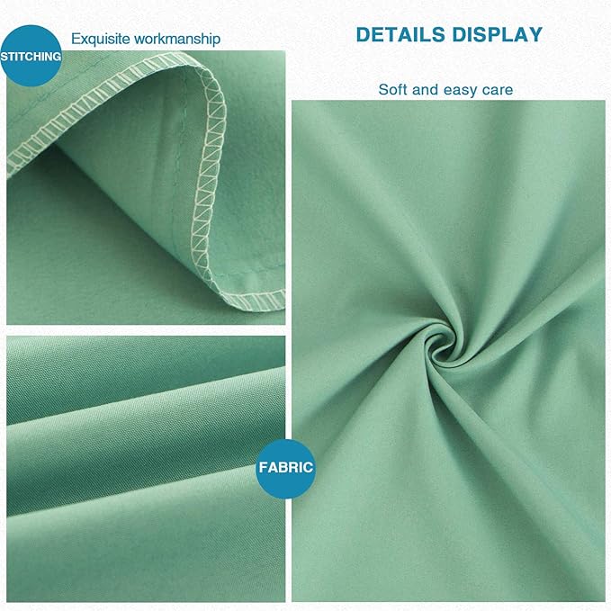 FLXXIE Pillow Cases Queen, Soft Microfiber Pillow Covers - Image 2