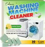 (30-Pack) Laundry Machine Cleaner, Washer Cleaner, for Front-Loaders, Top-Loaders, HE Machines, Easily Removes Residue, Septic Safe, Over a 12-Month Supply
