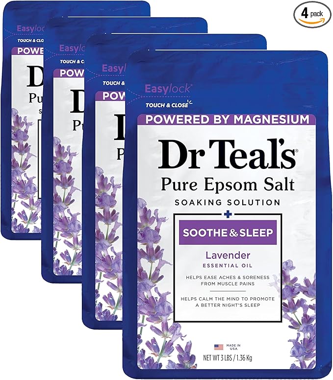 Dr Teal's Epsom Salt Soaking Solution, Soothe & Sleep by DrTeals