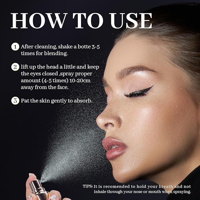 White Truffle First Spray Serum Deep Hydrating Face Mist Light-Weight Facial - Image 5