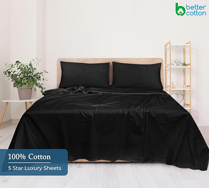 Royale Linen 400 Thread Count 100% American Grown Cotton Flat Sheet - Image 6