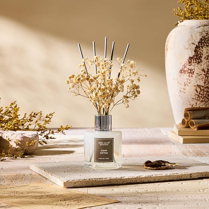 Airkeep Reed Diffuser Set, 3.38 fl oz - Image 4