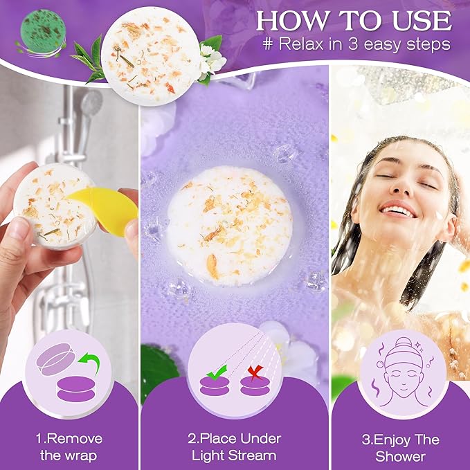 Shower Steamers Aromatherapy Birthday Gifts - Image 3