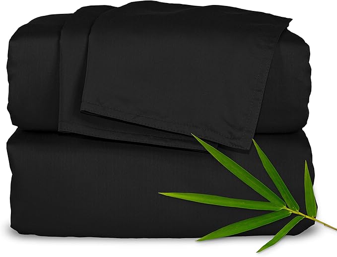 Pure Bamboo King Sheets, Genuine 100% Organic Viscose Derived from Bamboo Bed by PureBamboo