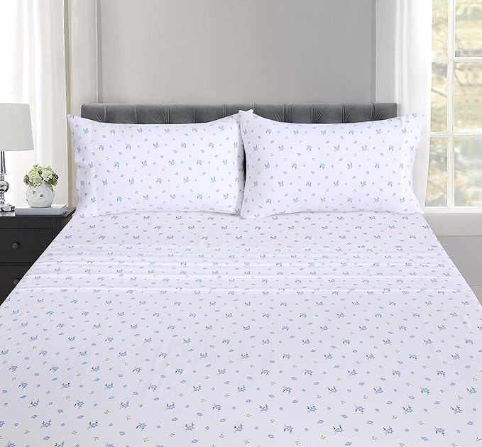 RUVANTI 100% Cotton Sheets – Queen Size Percale Bedding, Cooling & Breathable - Image 7