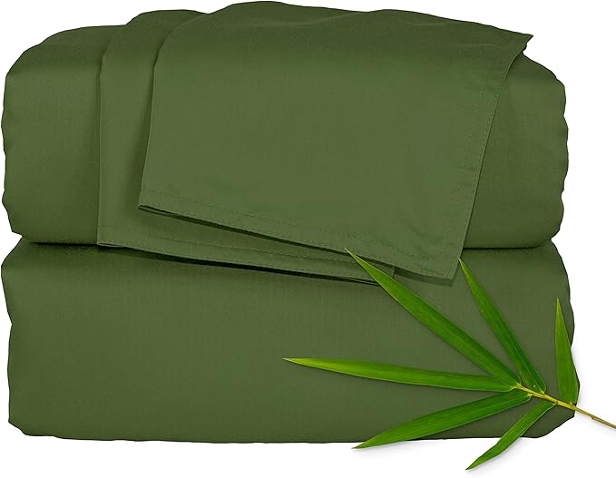 Pure Bamboo Full Sheets, Genuine 100% Organic Viscose Derived from Bamboo Bed by PureBamboo
