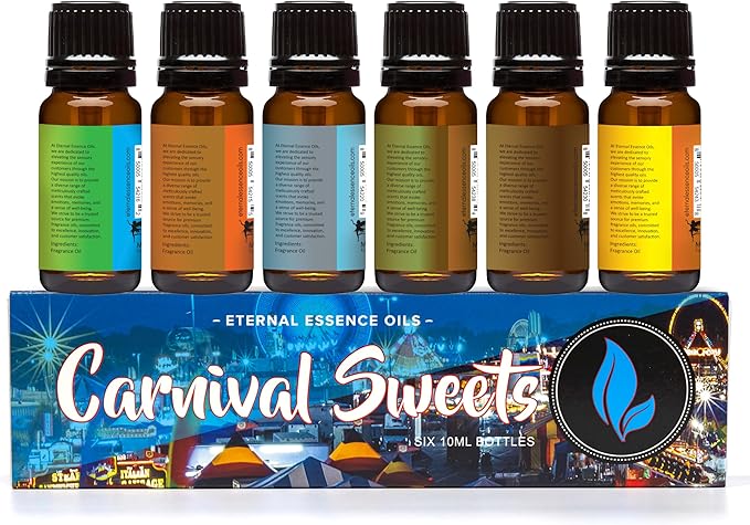 Eternal Essence Oils Carnival Sweets Set of 6 Premium Fragrance Oils - Image 6