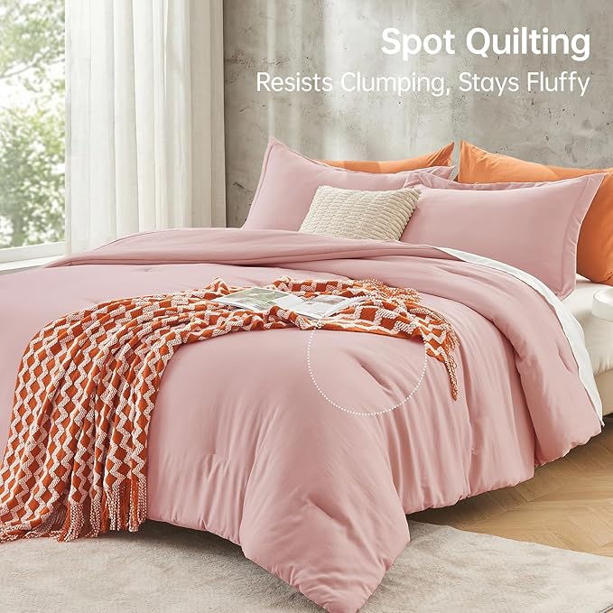 MUXHOMO California King Comforter Set, All Season Ultra Soft Down Alternative - Image 5