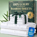 DECOLURE 100% Viscose Derived from Bamboo Sheets California King Size by DECOLURE