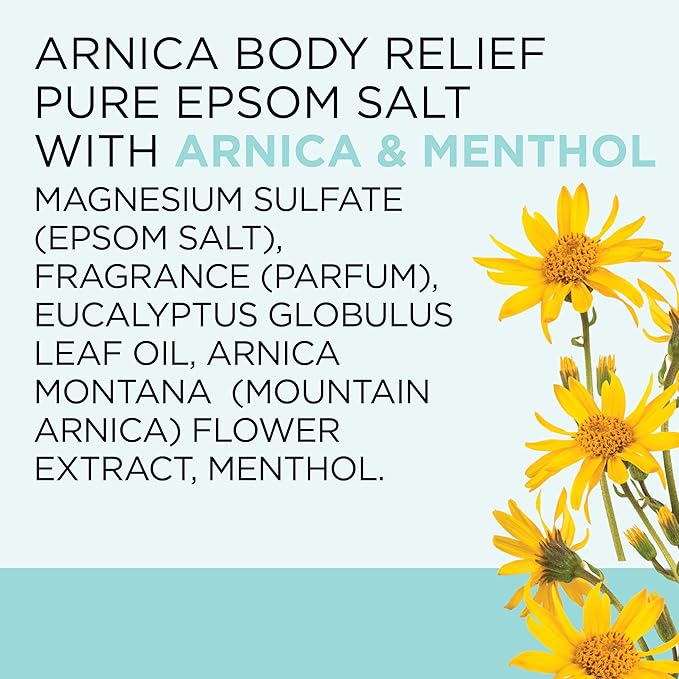Dr Teal's Epsom Salt Magnesium Soak, Arnica Body Relief - Image 7