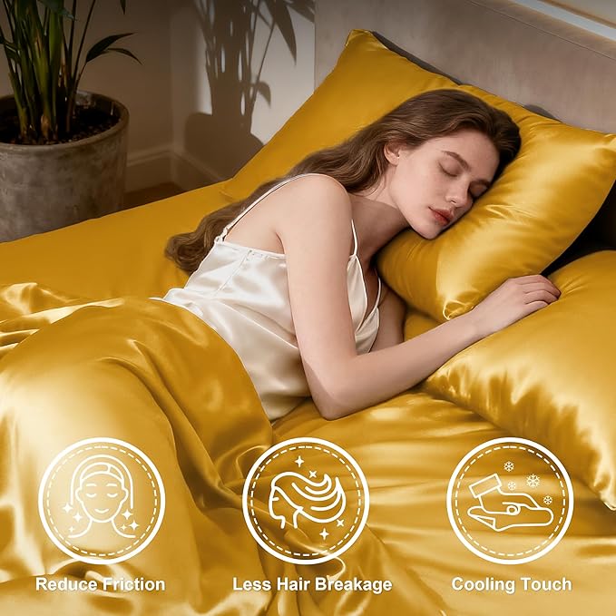 Love's cabin Satin Queen Sheets Set - Image 3