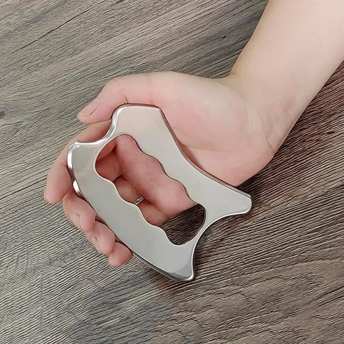 BYYDDIY 3 in 1 Stainless Steel Muscle Scraper Tools Set, Scraping Massage Tools - Image 3