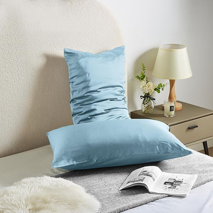 Silk Pillowcase for Hair and Skin Mulberry Silk Pillowcase Soft Breathable - Image 3