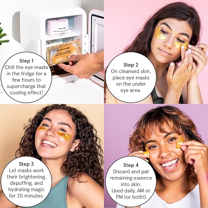 grace & stella Award Winning Under Eye Mask Reduce Dark Circles, Puffy Eyes - Image 6