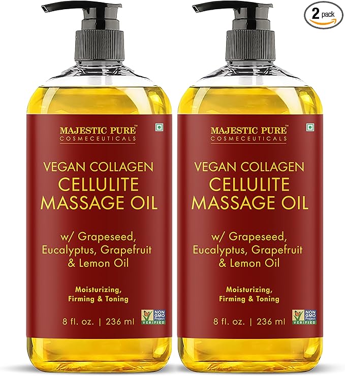 Majestic Pure Cellulite Massage Oil by BeautyandPersonalCare