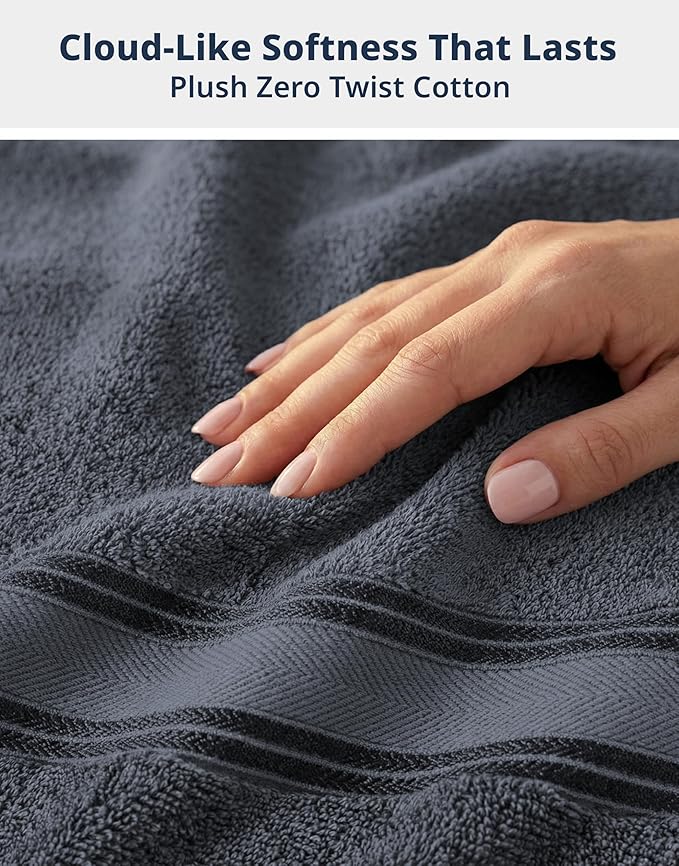 LANE LINEN Luxury Bath Towels Set - Image 3
