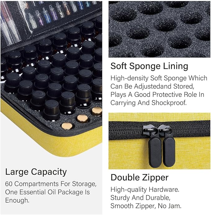 Essential Oils Carrying Case Holds 60 Grids - Image 4