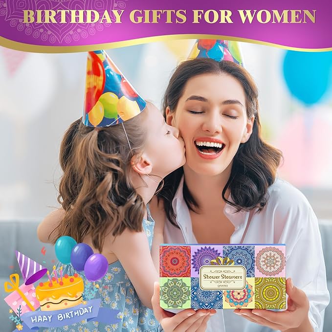 Qivatex Shower Steamers Aromatherapy, Mothers Day Gifts - Image 8