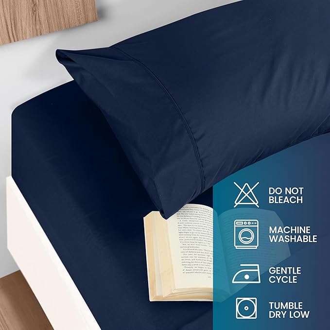 Utopia Bedding Queen Size 4 Piece Sheet Set - Image 5